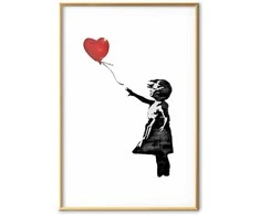 Artgeist Plakatas - Banksy: Girl with a Balloon