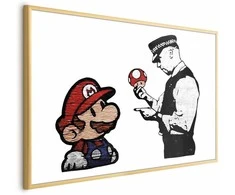 Artgeist Plakatas - Banksy: Mushroom Picker