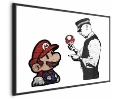 Artgeist Plakatas - Banksy: Mushroom Picker