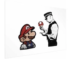 Artgeist Plakatas - Banksy: Mushroom Picker