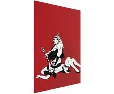 Artgeist Plakatas - Banksy: Queen Victoria