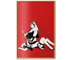 Artgeist Plakatas - Banksy: Queen Victoria