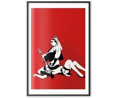 Artgeist Plakatas - Banksy: Queen Victoria