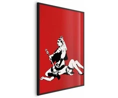 Artgeist Plakatas - Banksy: Queen Victoria