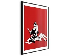 Artgeist Plakatas - Banksy: Queen Victoria