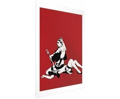 Artgeist Plakatas - Banksy: Queen Victoria