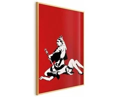 Artgeist Plakatas - Banksy: Queen Victoria