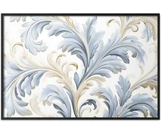 Artgeist Plakatas - Baroque Vines in Light Colors