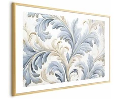 Artgeist Plakatas - Baroque Vines in Light Colors