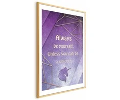 Artgeist Plakatas - Be Yourself
