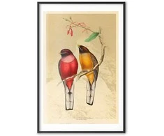 Artgeist Plakatas - Birds on a Branch