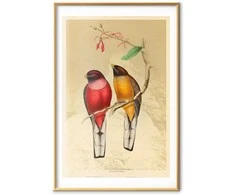 Artgeist Plakatas - Birds on a Branch