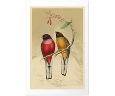 Artgeist Plakatas - Birds on a Branch