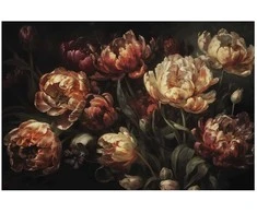 Artgeist Plakatas - Blooming Tulips