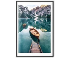 Artgeist Plakatas - Boats in the Dolomites