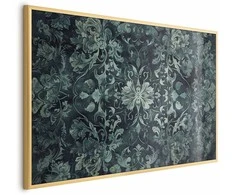 Artgeist Plakatas - Carpet Ornaments in Emerald Shades