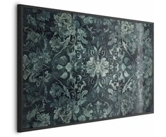 Artgeist Plakatas - Carpet Ornaments in Emerald Shades