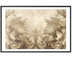Artgeist Plakatas - Carved Ornaments in Sepia Shades