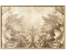 Artgeist Plakatas - Carved Ornaments in Sepia Shades