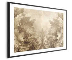 Artgeist Plakatas - Carved Ornaments in Sepia Shades