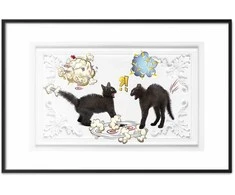 Artgeist Plakatas - Cat Fight
