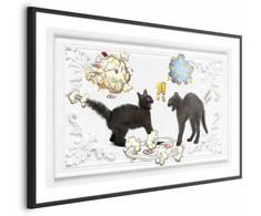 Artgeist Plakatas - Cat Fight