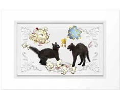 Artgeist Plakatas - Cat Fight