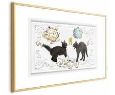 Artgeist Plakatas - Cat Fight
