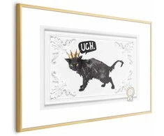 Artgeist Plakatas - Cat with a Crown