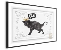 Artgeist Plakatas - Cat with a Crown