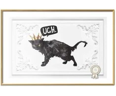 Artgeist Plakatas - Cat with a Crown