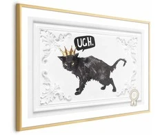 Artgeist Plakatas - Cat with a Crown