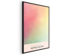 Artgeist Plakatas - Cherry Breeze - Pastel Gradient in Soft, Retro Colors