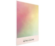 Artgeist Plakatas - Cherry Breeze - Pastel Gradient in Soft, Retro Colors