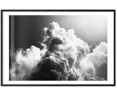 Artgeist Plakatas - Clouds Like Dreams: Let the Sun Brighten Your Day – A Visual Feast