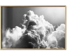 Artgeist Plakatas - Clouds Like Dreams: Let the Sun Brighten Your Day – A Visual Feast