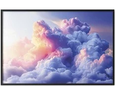 Artgeist Plakatas - Clouds Like Painted: Artistic Dawn Brushes Painting the Sky