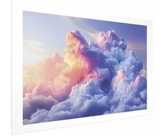 Artgeist Plakatas - Clouds Like Painted: Artistic Dawn Brushes Painting the Sky