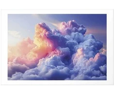 Artgeist Plakatas - Clouds Like Painted: Artistic Dawn Brushes Painting the Sky