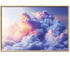 Artgeist Plakatas - Clouds Like Painted: Artistic Dawn Brushes Painting the Sky