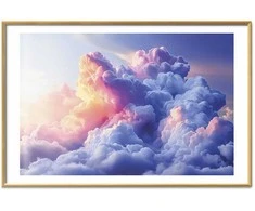Artgeist Plakatas - Clouds Like Painted: Artistic Dawn Brushes Painting the Sky