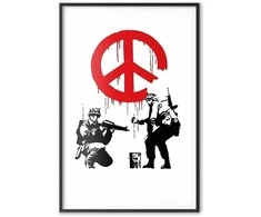 Artgeist Plakatas - CND Soldiers