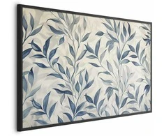 Artgeist Plakatas - Delicate Botanical Motif with Mėlyna Leaves