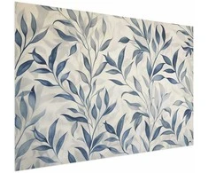 Artgeist Plakatas - Delicate Botanical Motif with Mėlyna Leaves