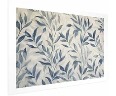 Artgeist Plakatas - Delicate Botanical Motif with Mėlyna Leaves