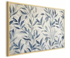 Artgeist Plakatas - Delicate Botanical Motif with Mėlyna Leaves