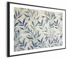 Artgeist Plakatas - Delicate Botanical Motif with Mėlyna Leaves