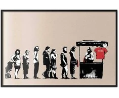 Artgeist Plakatas - Destroy Capitalism