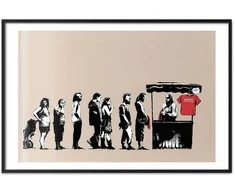 Artgeist Plakatas - Destroy Capitalism