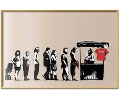 Artgeist Plakatas - Destroy Capitalism